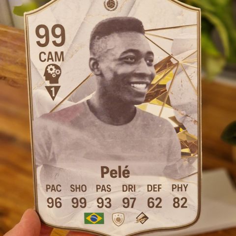 Pele Fotballkort