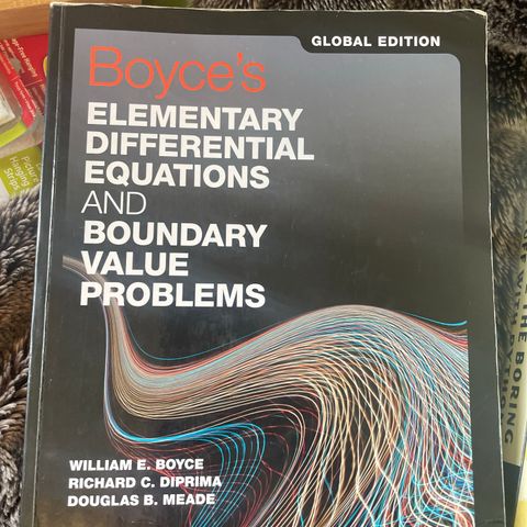 Boyce’s Elementary Differential Equations and Boundary value problems