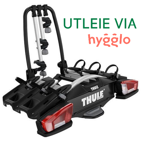 UTLEIE: Thule sykkelstativ for 3 eller 4 sykler