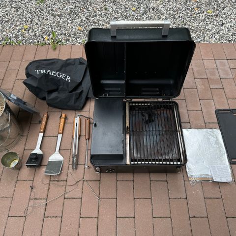 Traeger Ranger med masse Traeger utstyr selges