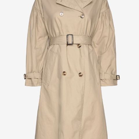 French Connection Trenchcoat taupe (small, stor i str) - i perfekt stand