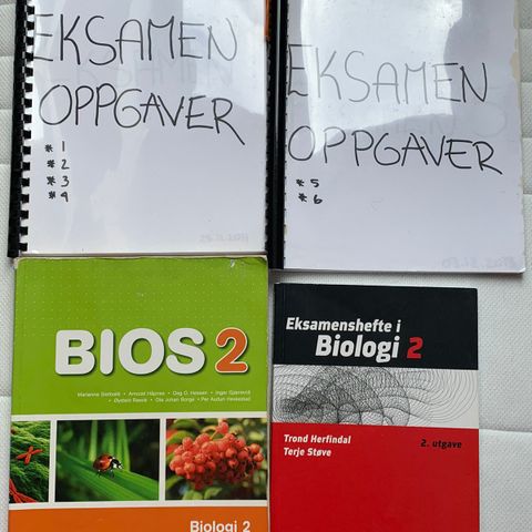 Biologi 2 pensum!