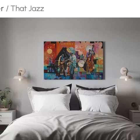 Lerretsbilde: That jazz