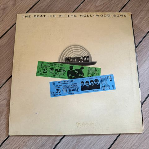 The Beatles At The Hollywood Bowl LP