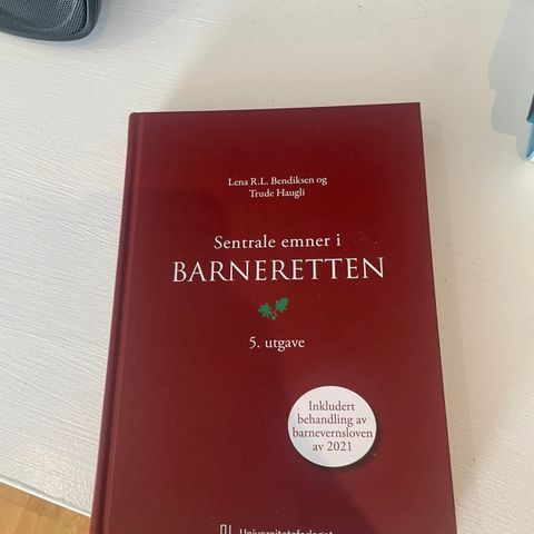 Sentrale emner i barneretten 5. utgave