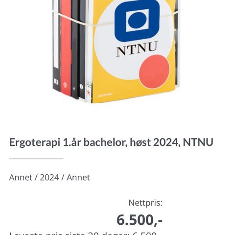 Ergoterapi bøker 1. år