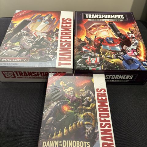 Transformers Deck Building Game - Core Set + 2 Expansions Brettspill