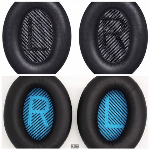 Puter til BOSE hodetelefoner QC35 QC35 II QC25 QC15 QC2 AE2 replacement cushions