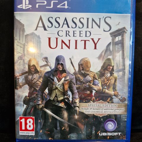 PS4 ASSASSIN'S CREED UNITY