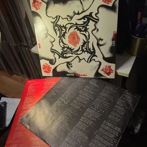 Red Hot Chili Peppers blood sugar sex magik 2lp