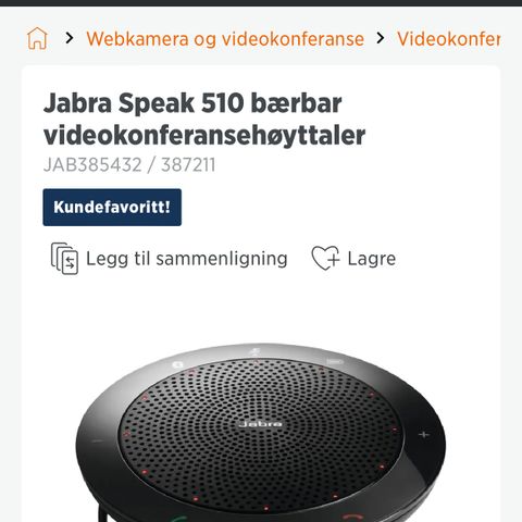 Jabra speaker 510 +