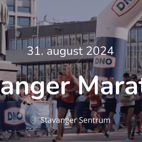 Startnummer Stavanger Maraton: Halvmaraton