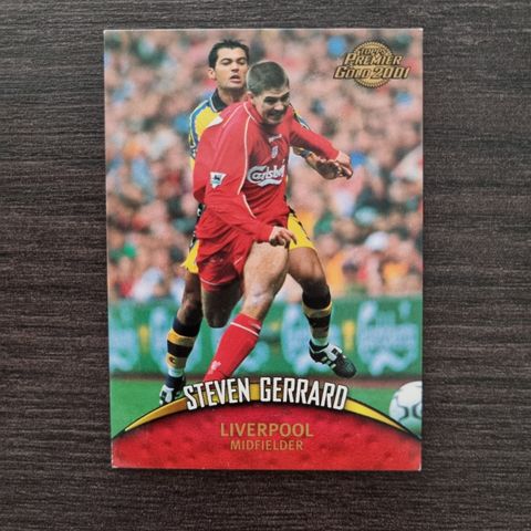 Steven Gerrard-fotballkort selges!