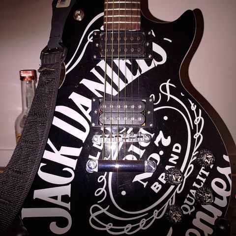 Limited edition Jack Daniels el gitar