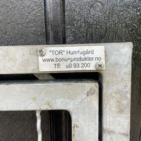 «Tor» Hundegård robust, 23 m2 selges høyest bydende