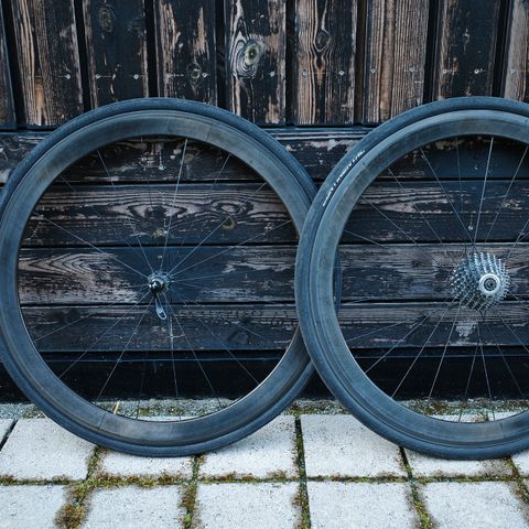 Reynolds DV46 carbonhjul clincher set, Campagnolo boss