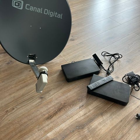 Canal Digital antenne m/to dekodere