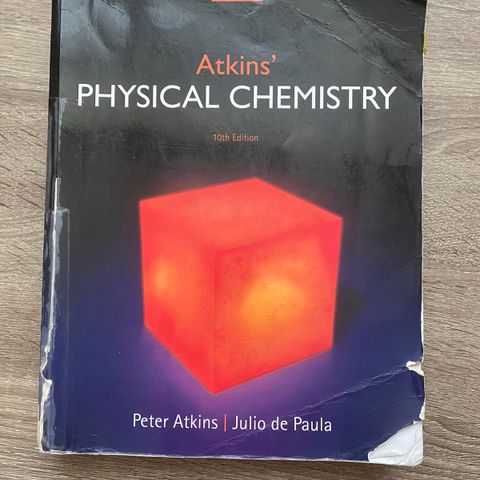 Atkins' Physical Chemistry. 10th edition.