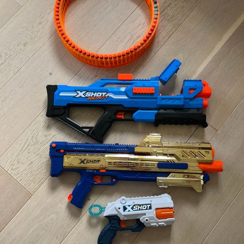 Nerf lekpistoler