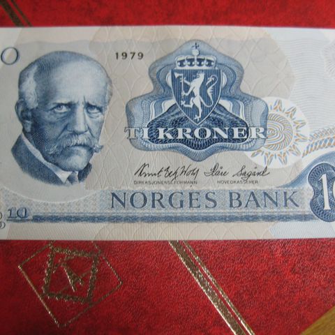 10 kr 1979 serie BA unc