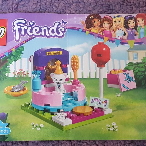 Lego friends 3 pakker, komplett med manual