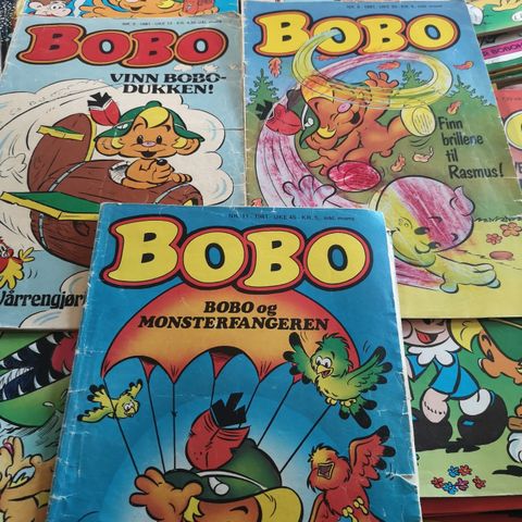 Bobo tegneserie 1981