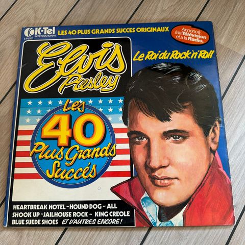 Elvis Presley Les 40 Grands Succès LP