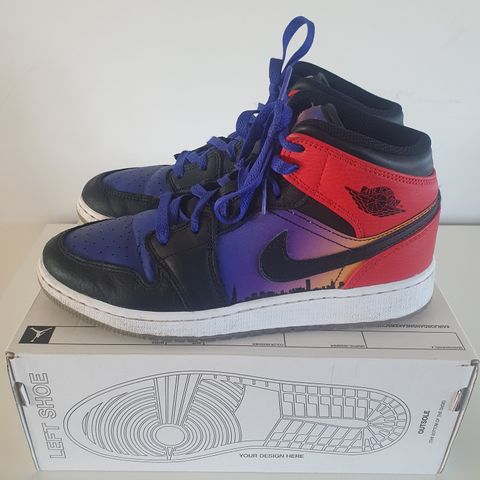 Air jordan mid black university red EU 37,5  UK 4.5