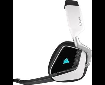 Trådløst gamingheadset med RGB-belysningCorsair Void RGB ELITE Wireless White