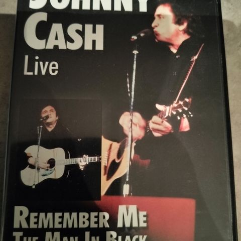 Johnny Cash ( DVD) Remember me the man i Black ( DVD)