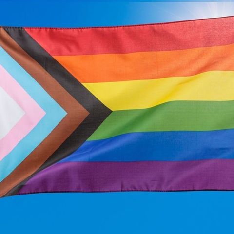 LGBTQ PROGRESS FLAGG 90x150 cm 🏳️ 🌈