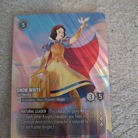 Lorcana Disney Snow White Fair-hearted Enchanted