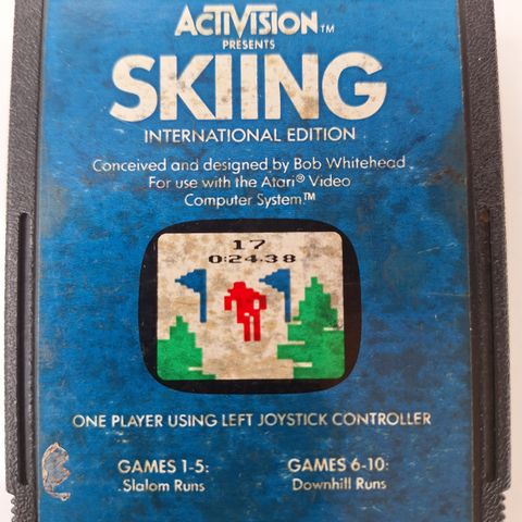 Atari 2600 spill: Skiing