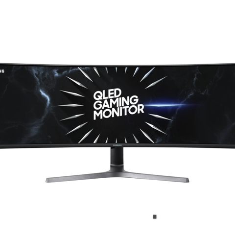 Samsung 49" CRG9 Super Ultrawide 5120x1440 - 120hz - medfølger originalembalasje