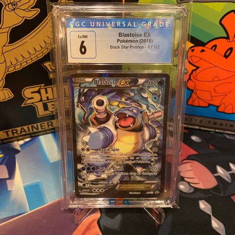 Blastoise EX #XY 122 Black Star Promo i CGC 6