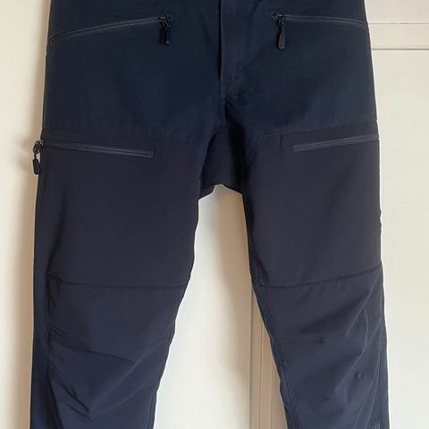 Norrøna femund cotton heavy duty Pants M’s i strl L til herre - mørkeblå