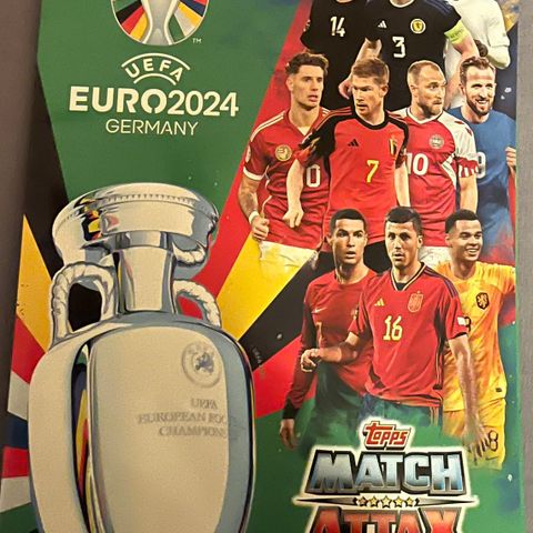 Euro 2024 Match Attax fotballkort