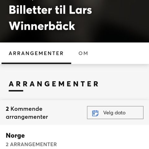 Lars Winnerbäck konsert Bergen 9/8