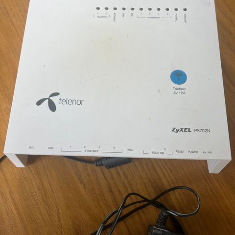 Telenor zyxel p8702n