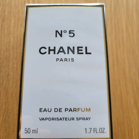 Chanel No5 Eau de Parfum -uåpnet