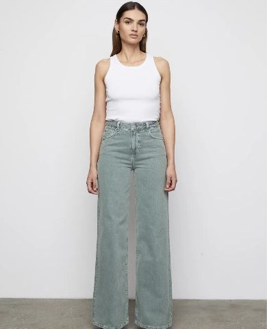 Ønsker å kjøpe Taylor long jeans Sea Green str 36