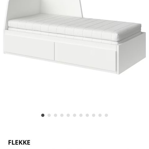 Flekke skuffeseng/dagseng fra Ikea