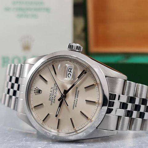 Rolex Datejust 16000 - boks og papirer - 1982