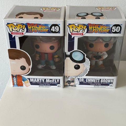 FUNKO POP! - Marty McFly og Dr. Emmet Brown