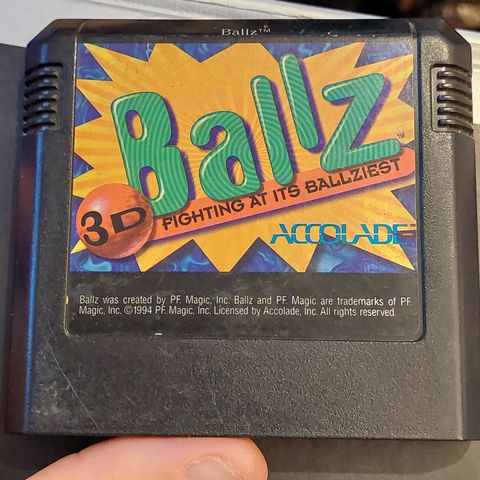 Ballz 3D Sega Genesis 1994