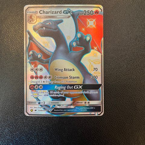 Charizard GX SV49 - Strøken!