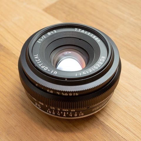 TTArtisan 25mm f/2 for MFT m43 for Olympus, Panasonic m. fl