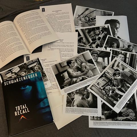 Total Recall, orginalt amerikansk presskit fra TriStar pictures