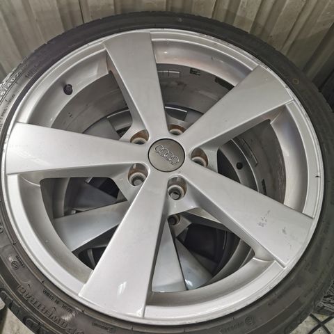 5x112 audi/vw/seat/skoda felger/ sommerhjul 18"