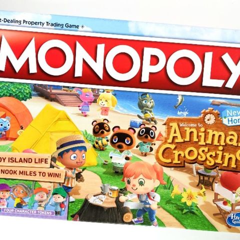 Monopoly - Animal crossing - engelsk versjon - ubrukt